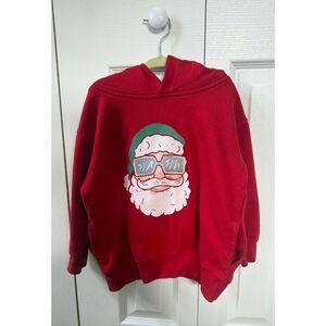 Living Fully Mallory Ervin 4T Boys Santa Hoodie Sweatshirt